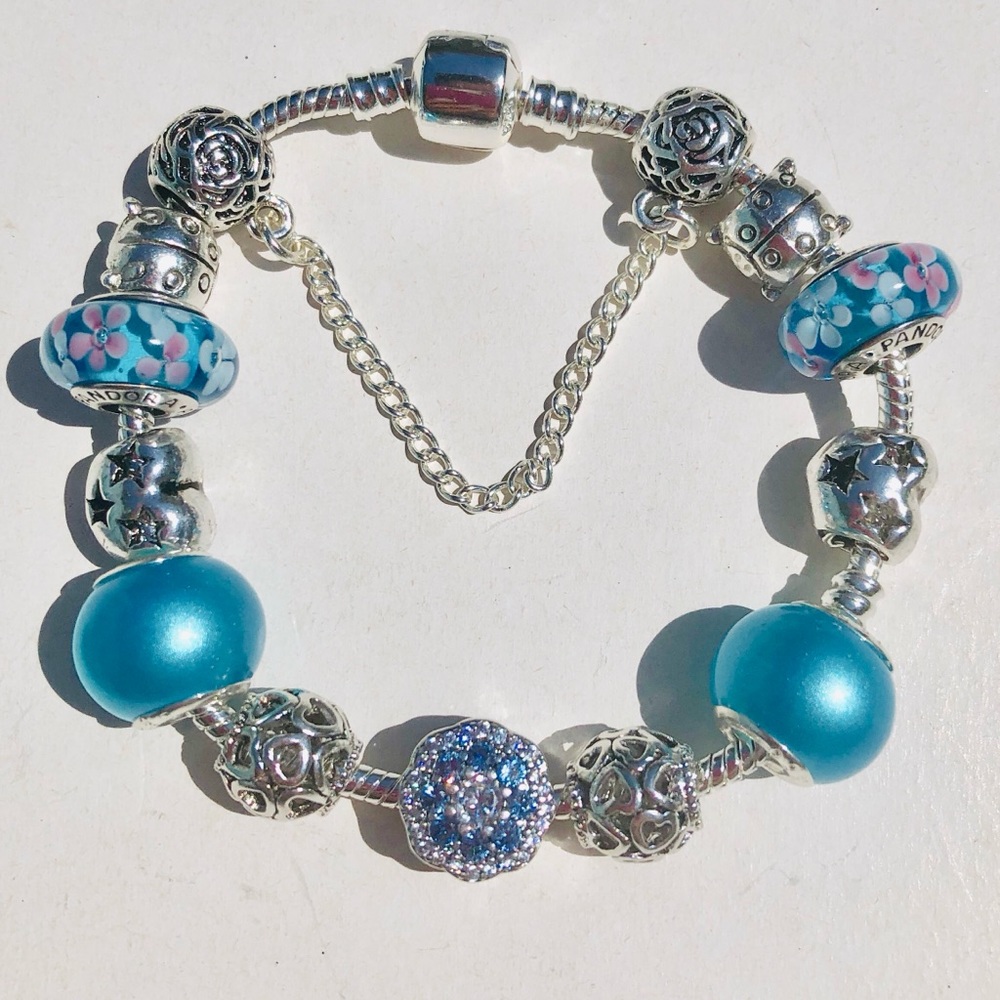 PANDORA ‘Blue Beauty’ Bracelet